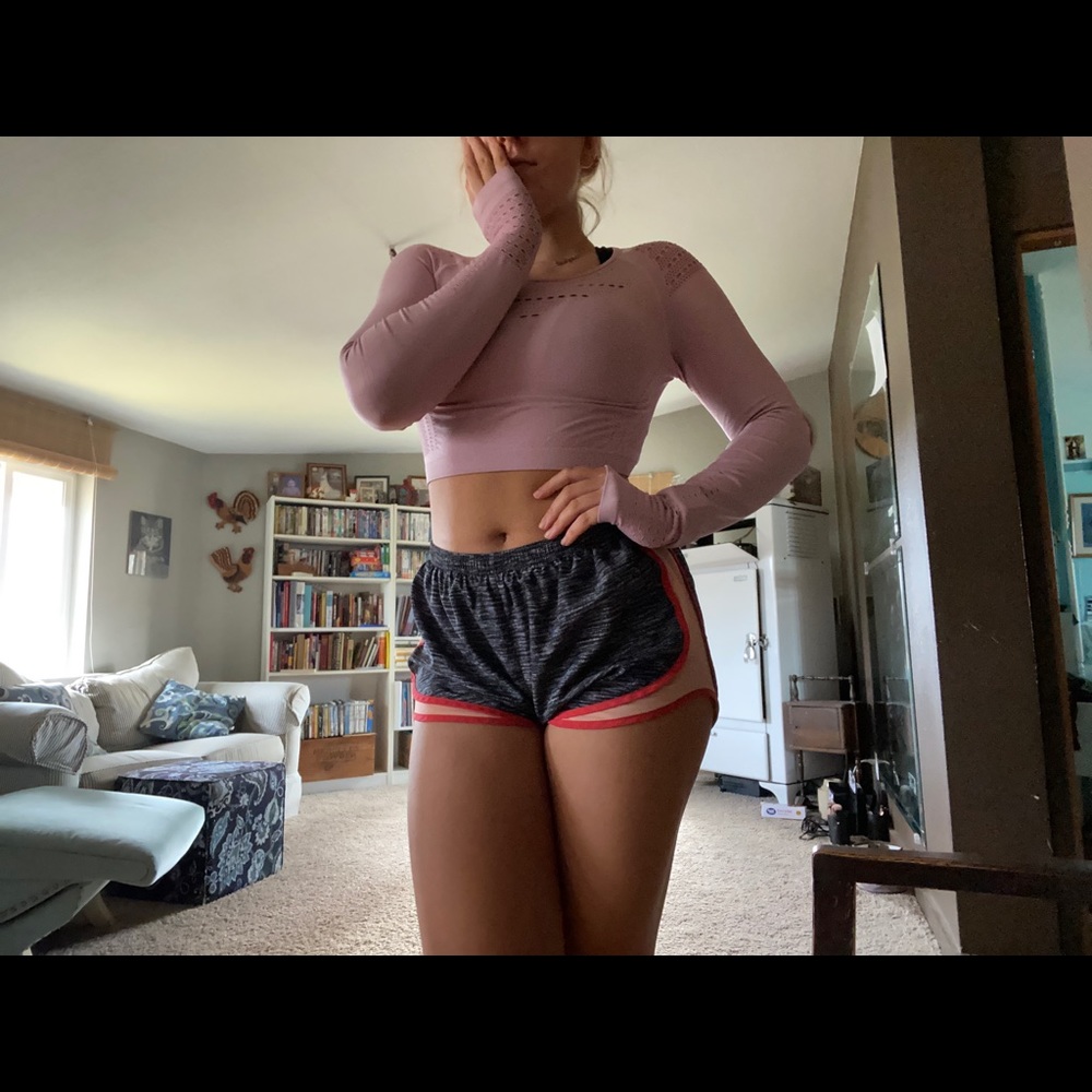 Gymshark flawless knit crop top